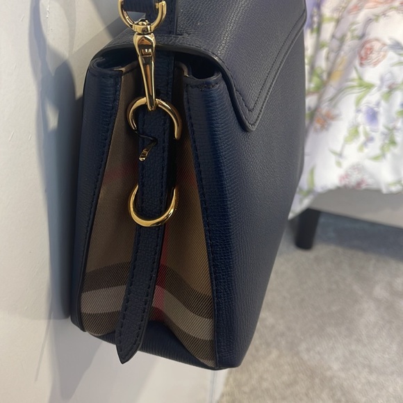 Burberry Navy Envelope Crossbody Bag - Picture 8 of 10